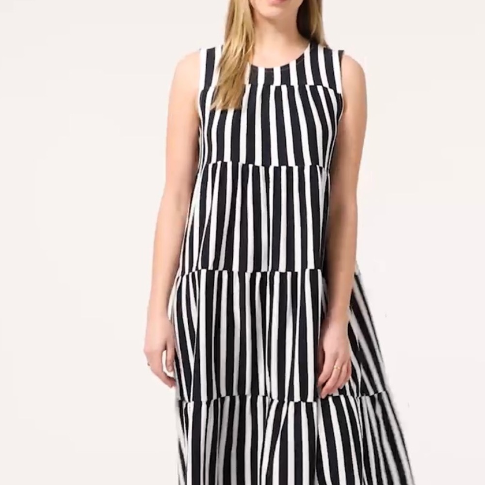 JCrew Tiered Tank Dress